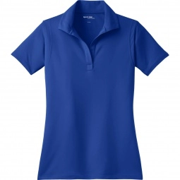 True Royal Sport-Tek Micropique Sport-Wick Custom Polo Shirt - Women's