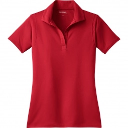 True Red Sport-Tek Micropique Sport-Wick Custom Polo Shirt - Women's