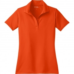Deep Orange Sport-Tek Micropique Sport-Wick Custom Polo Shirt - Women's