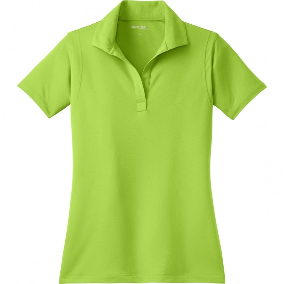 Lime Shock Sport-Tek Micropique Sport-Wick Custom Polo Shirt - Women's