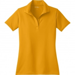 Gold Sport-Tek Micropique Sport-Wick Custom Polo Shirt - Women's