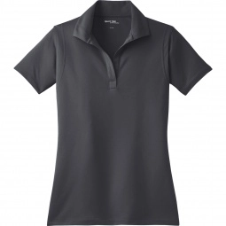 Iron Grey Sport-Tek Micropique Sport-Wick Custom Polo Shirt - Women's