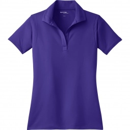 Purple Sport-Tek Micropique Sport-Wick Custom Polo Shirt - Women's