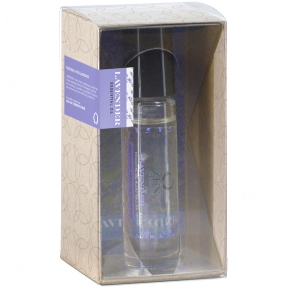 Full Color Lavender Promotional Essential Oils - 10mL