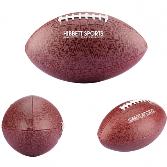 Brown Full Size Synthetic Custom Football
