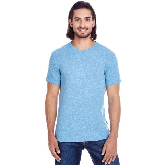 Royal Blue - Threadfast Triblend Custom T-Shirt - Men's