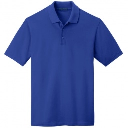 True Royal Port Authority EZCotton Pique Custom Polo Shirt - Men's