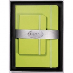 Lime Green Tuscany Journals Promotional Gift Set