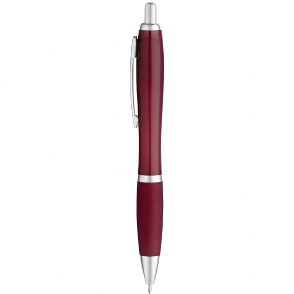 Merlot Curvaceous Translucent Ballpoint Custom Pen