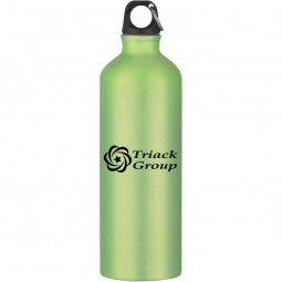 Green Aluminum Promotional Sports Bottle - 25 oz.