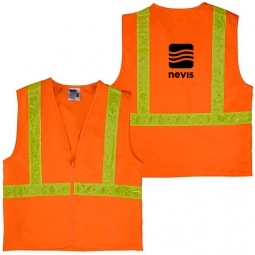 Imprint Area - Port Authority Reflective Logo Safety Vest