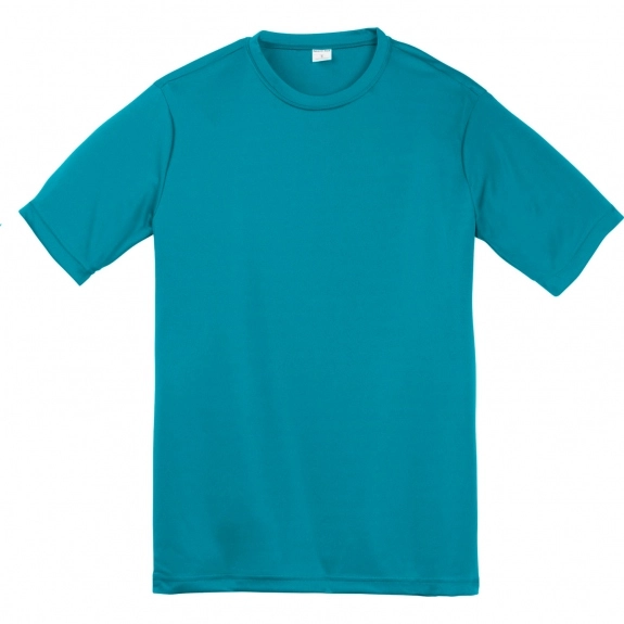 Tropic Blue Sport-Tek Competitor Custom T-Shirt - Youth