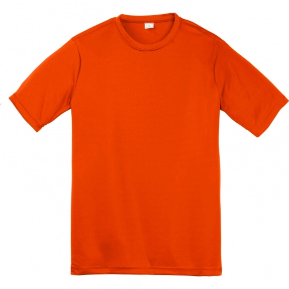 Deep Orange Sport-Tek Competitor Custom T-Shirt - Youth