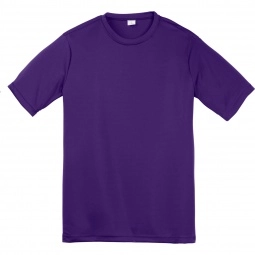 Purple Sport-Tek Competitor Custom T-Shirt - Youth