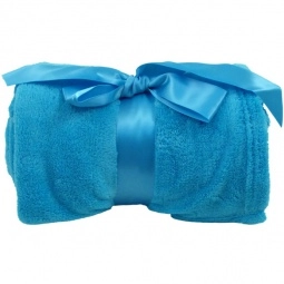 Turquoise Soft Luxurious Plush Custom Blanket