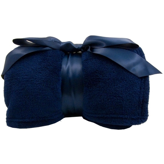 Colabt Blue Soft Luxurious Plush Custom Blanket