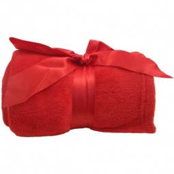Red Soft Luxurious Plush Custom Blanket