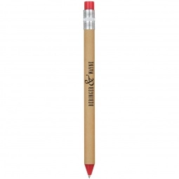 Red Jumbo Pencil Style Custom Pens