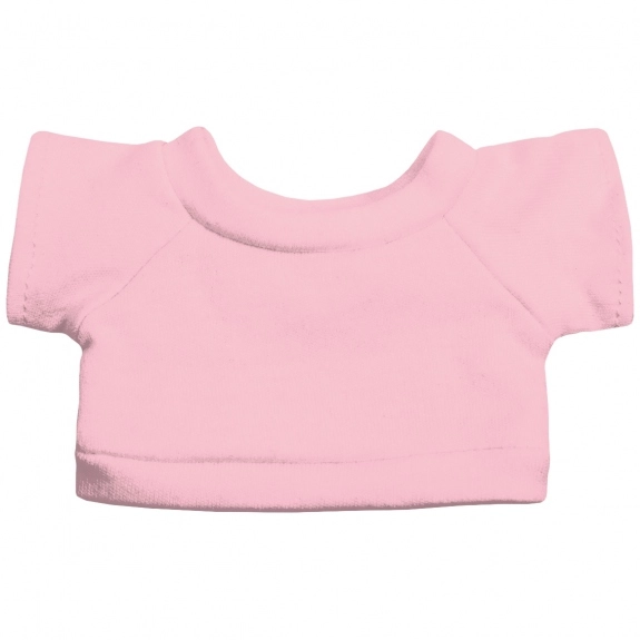 Pink - Stuffed Animal Cuddler Blanket w/ Custom T-Shirt - Dog