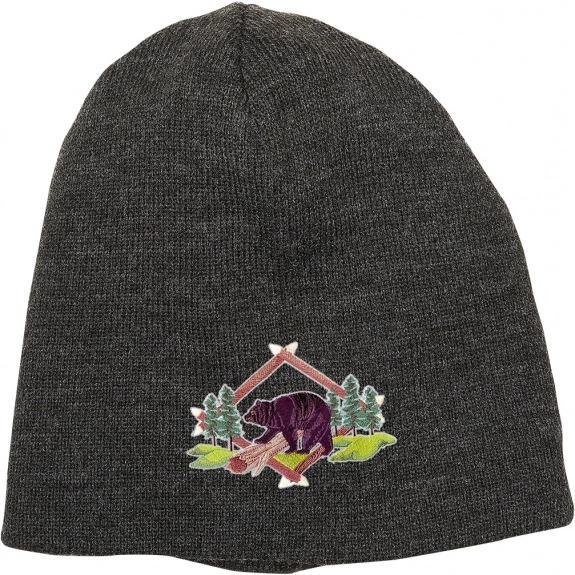 Gray - Bluetooth Speaker Custom Knit Beanie