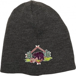 Gray - Bluetooth Speaker Custom Knit Beanie