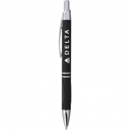 Vienna Aluminum Click Promotional Pen w/ Comfort Grip