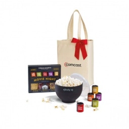 Natural Gourmet Movie Night Custom Popcorn Gift Set