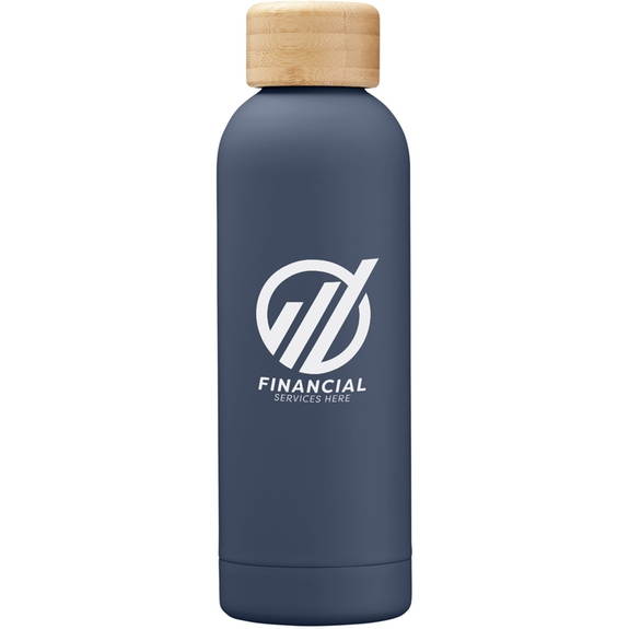 Pacific blue - econscious Grove Insulated Custom Water Bottle - 17 oz.