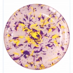 Yellow/Purple Logo Confetti Flyer - 9"