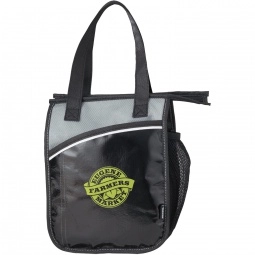 Black Non-Woven Custom Lunch Bag by Koozie