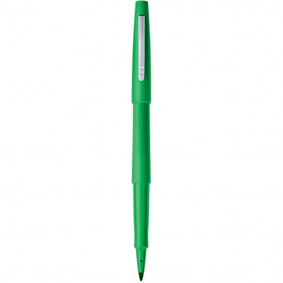 Green Paper Mate Flair Felt Tip Promotional Pen 
