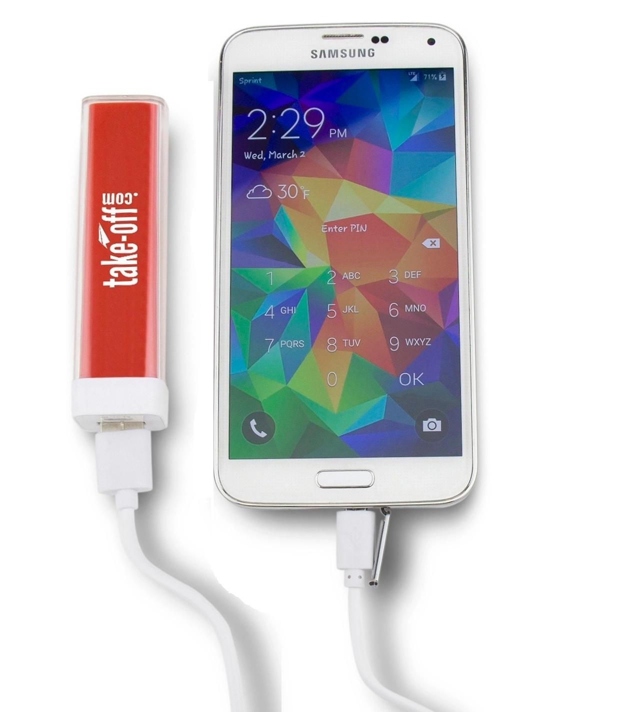 Portable USB Adapter Custom Cell Phone Charger Promotional Powerbank