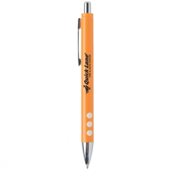 Orange Spot On Ballpoint Promotional Pens