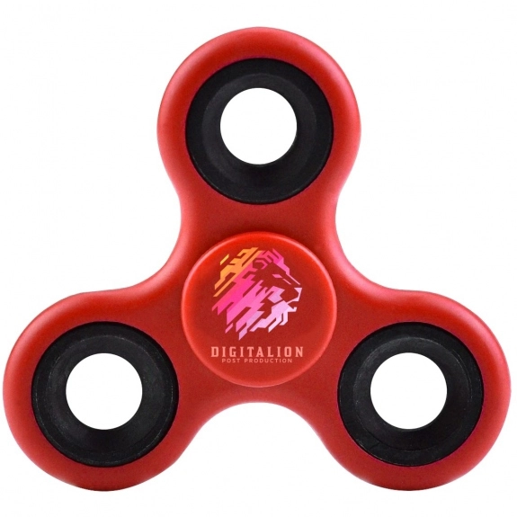 New Red Fidget Spinner Red Baseball Stress Gear Toy
