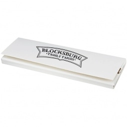 White - Unbleached Hemp Custom Rolling Papers