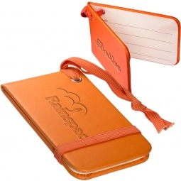 Orange - LEEMAN NYC Tuscany Custom Luggage Tag
