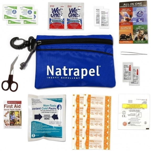 Blue - Emergency Custom First Aid Kit