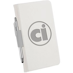 White Custom Branded Chelsea Notebook