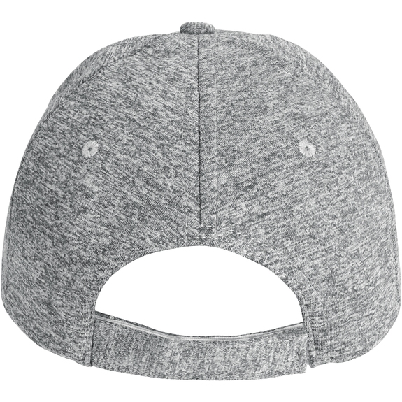 Back Heathered 6-Panel Structured Promotional Hat