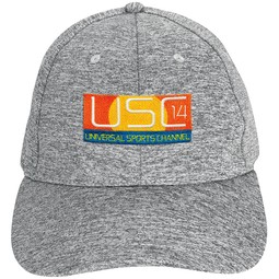 Gray Heathered 6-Panel Structured Promotional Hat