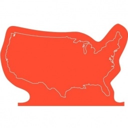 Orange Press n' Stick Custom Calendar - US Map