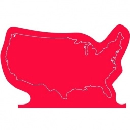 Red Press n' Stick Custom Calendar - US Map