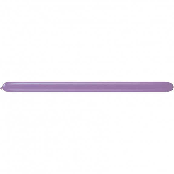 Lilac Adwave Latex Promotional Balloons - 2" x 60" - Fashion