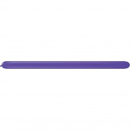 Purple Adwave Latex Promotional Balloons - 2" x 60" - Fashion