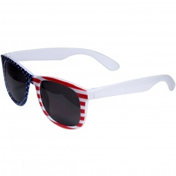 Red/White/Blue Patriotic Custom Sunglasses