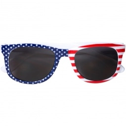 Patriotic Custom Sunglasses - Front View