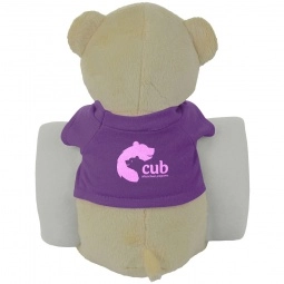 Imprint - Stuffed Animal Cuddler Blanket w/ Custom T-Shirt - Bear