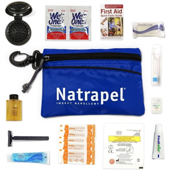 Blue - Compact Promotional Travel Kit