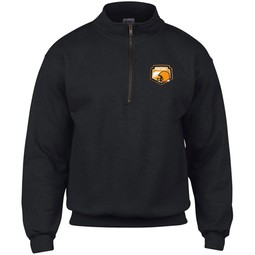 Black - Gildan&#174; Heavy Blend Vintage 1/4-Zip Sweatshirt