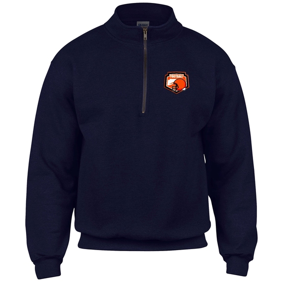 Navy - Gildan&#174; Heavy Blend Vintage 1/4-Zip Sweatshirt